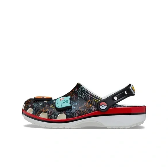 Men Crocs x Pokemon "Pokemon Starters" Classic Clog 211343-90H - Picture 2 of 7